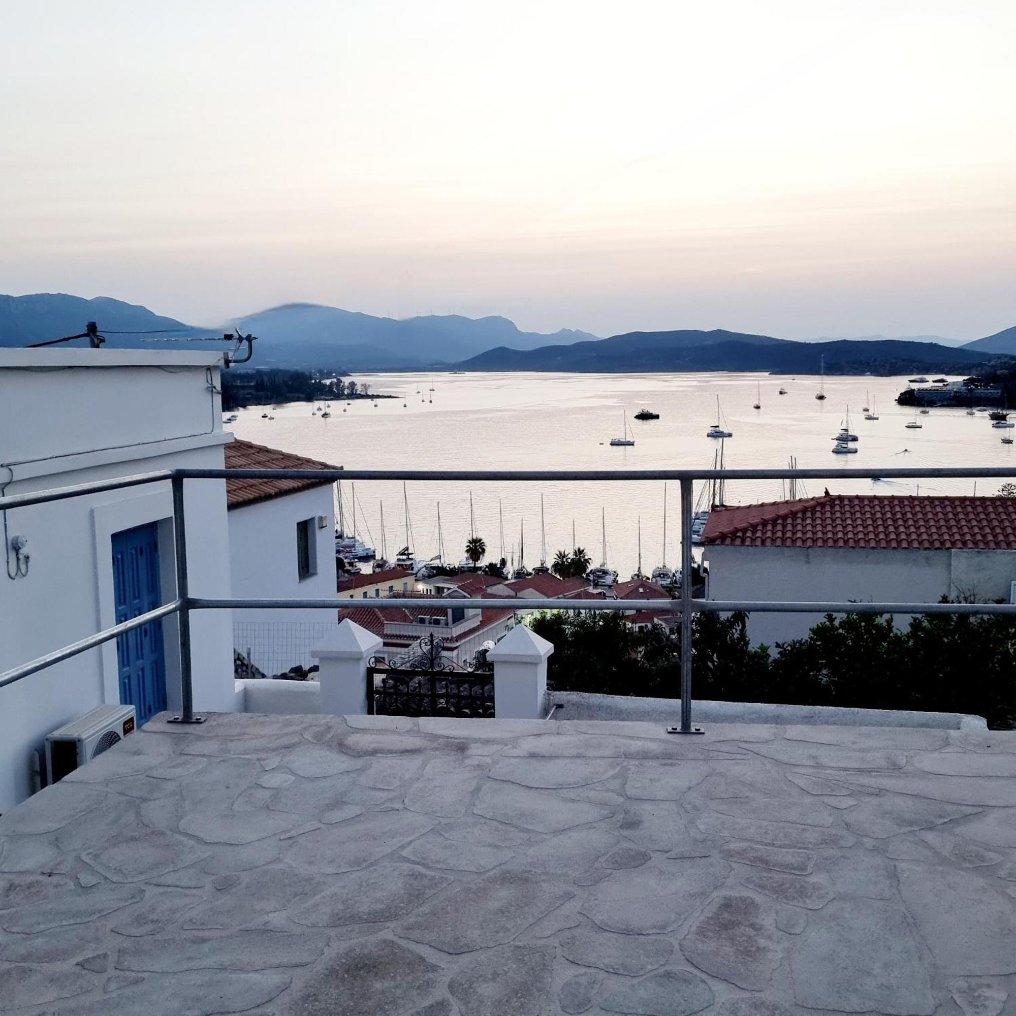 Poros Town Panoramic View Apartment מראה חיצוני תמונה